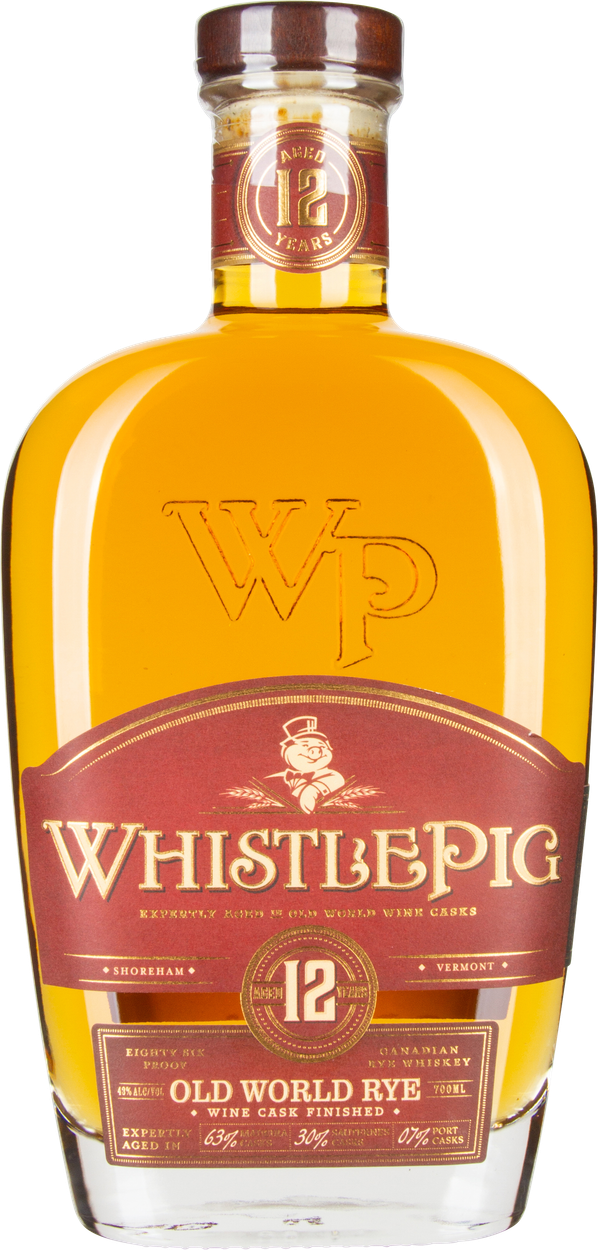 12y Rye Whisky im Geschenkkarton von WHISTLEPIG aus USA