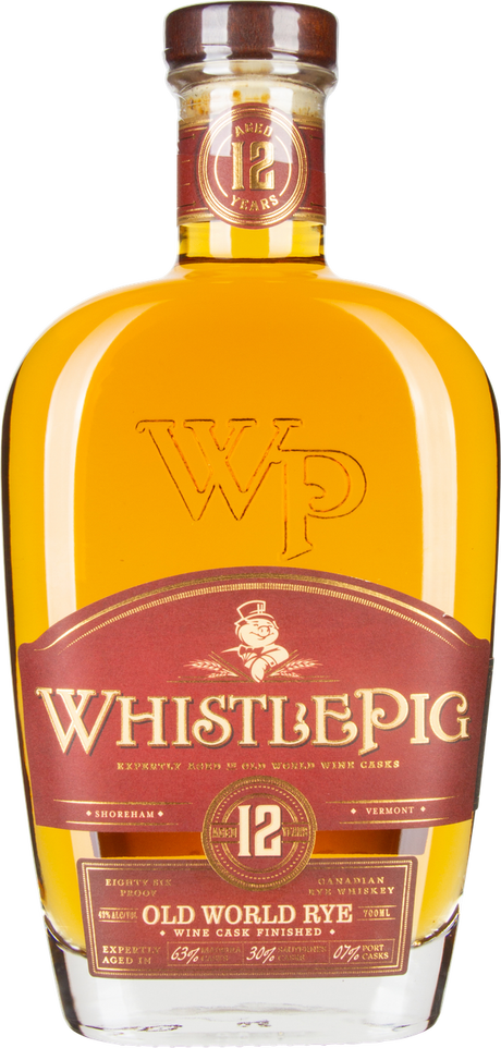 12y Rye Whisky im Geschenkkarton von WHISTLEPIG aus USA