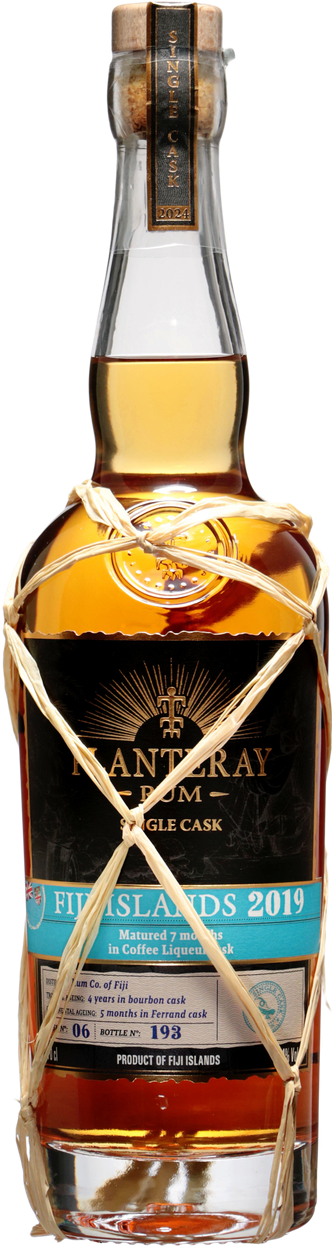 Fiji 2019 Single Cask Collection 2024, 45,4% vol Coffee Liqueur Cask Finish von PLANTERAY aus Barbados