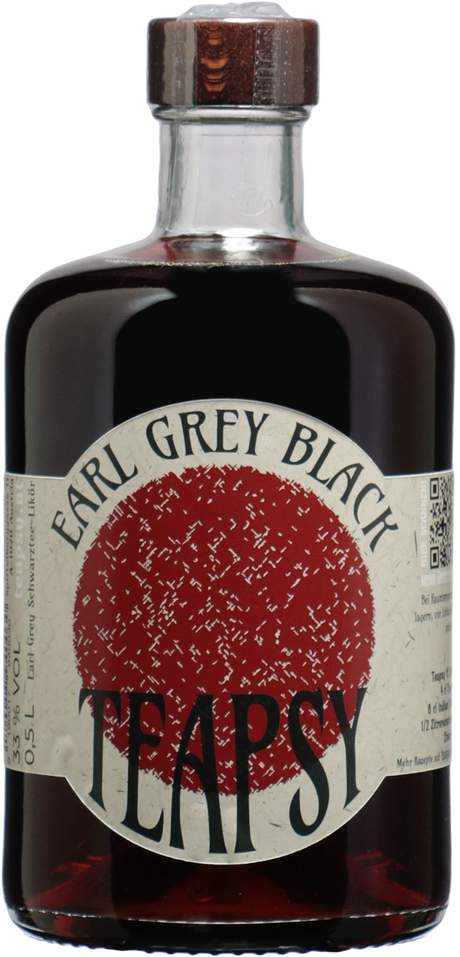 Teelikör Earl Grey Black von TEAPSY aus Österreich