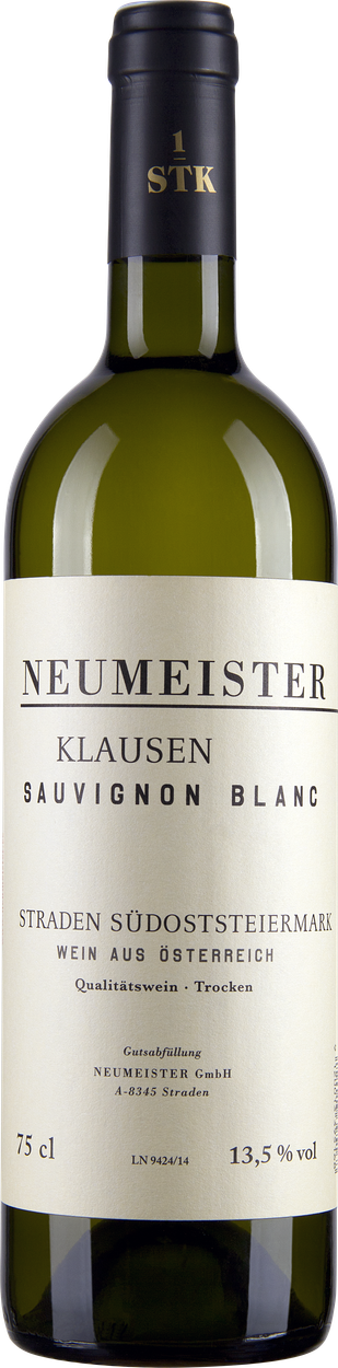 Sauvignon Blanc Ried Klausen 1STK Vulkanland Steiermark DAC bio 2022 von NEUMEISTER aus Österreich