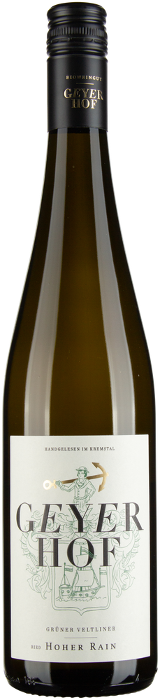 Wein aus Österreich Grüner Veltliner Hoher Rain Kremstal DAC bio 2023 Glasflasche