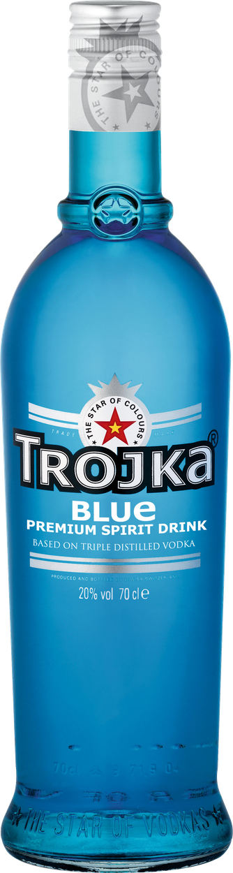 Vodka Blue von TROJKA aus Schweiz