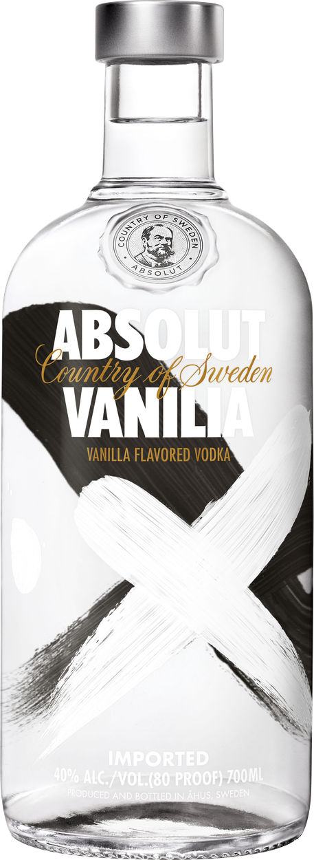 Vanilla Flavoured Vodka von ABSOLUT aus Schweden
