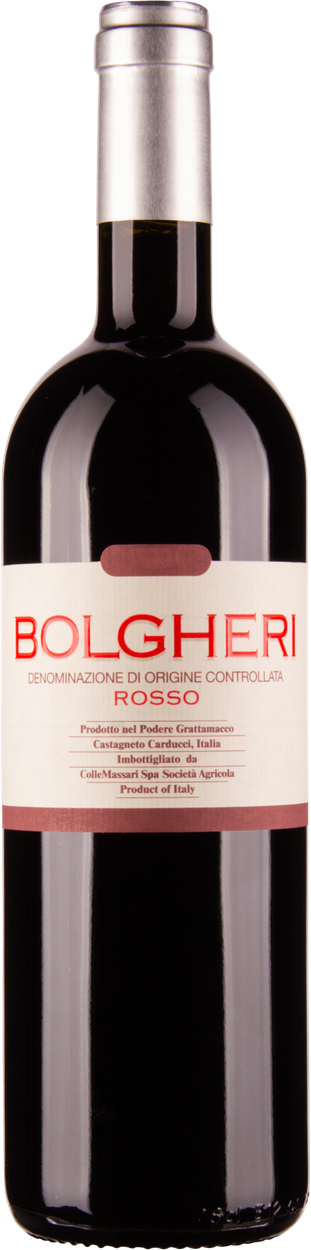 Rosso Bolgheri bio 2022 von GRATTAMACCO aus Italien