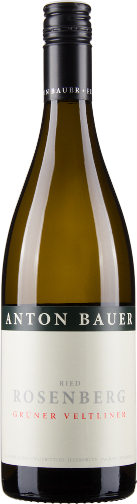 Wein aus Österreich Grüner Veltliner Ried Rosenberg Wagram DAC 2023 ANTON BAUER