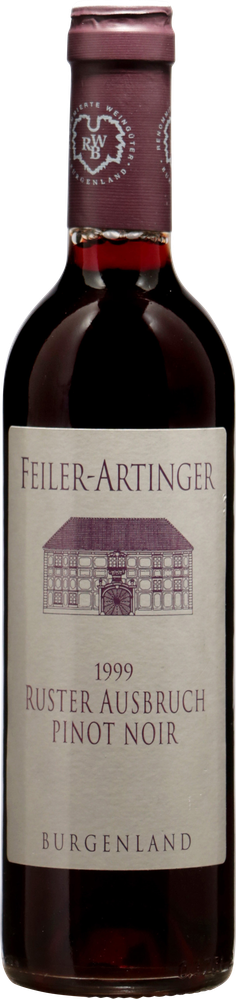 Wein aus  Rarität Neusiedlersee Pinot Noir Ruster Ausbruch 1998 Glasflasche