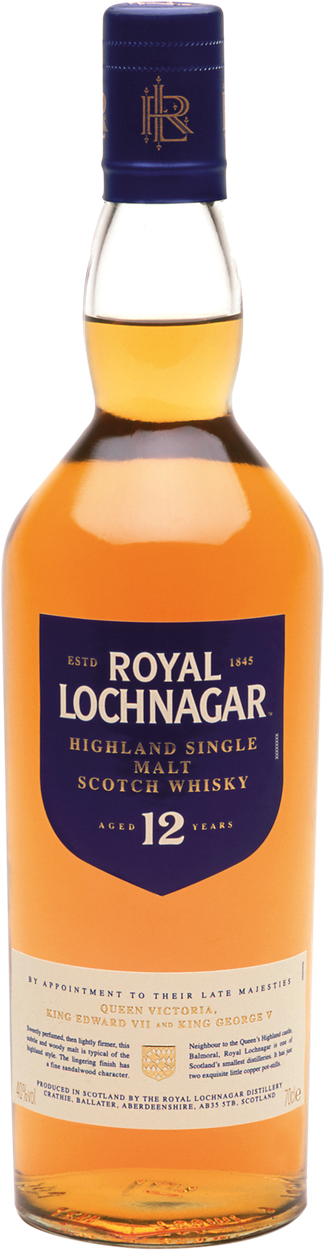 12 years Highland Single Malt Scotch Whisky von ROYAL LOCHNAGAR aus Großbritannien