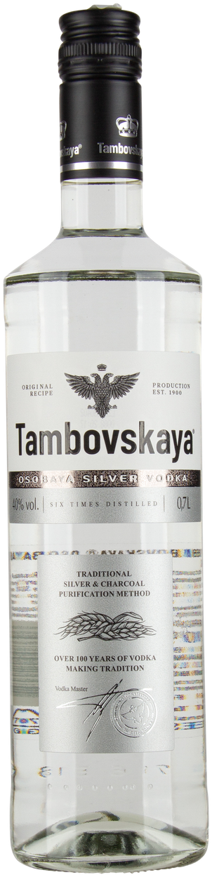 Vodka Silver von TAMBOVSKAYA aus Lettland
