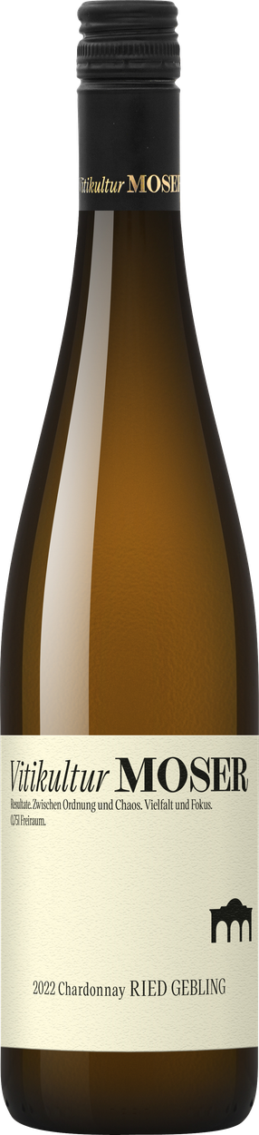 Chardonnay Ried Gebling bio 2024 von VITIKULTUR MOSER aus Österreich