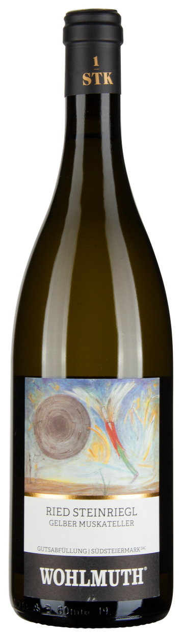 Gelber Muskateller Ried Steinriegl 1STK Südsteiermark DAC 2021 von WOHLMUTH 