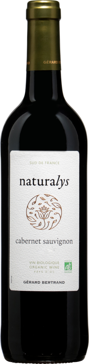 Naturalys Cabernet Sauvignon bio 2023 von GERARD BERTRAND aus Frankreich