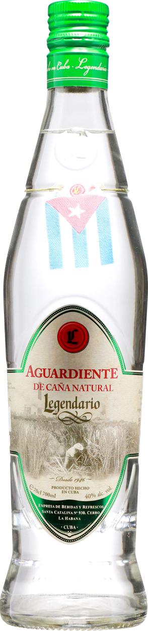 Aguardiente Natural von LEGENDARIO aus Kuba