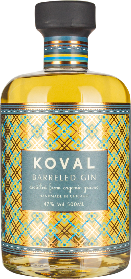 Barreled Gin bio von KOVAL aus USA