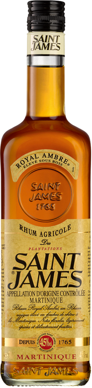 Royal Ambre Rhum von SAINT JAMES aus Martinique