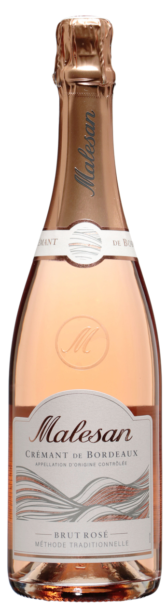 Crémant de Bordeaux Rosé von MALESAN aus Frankreich