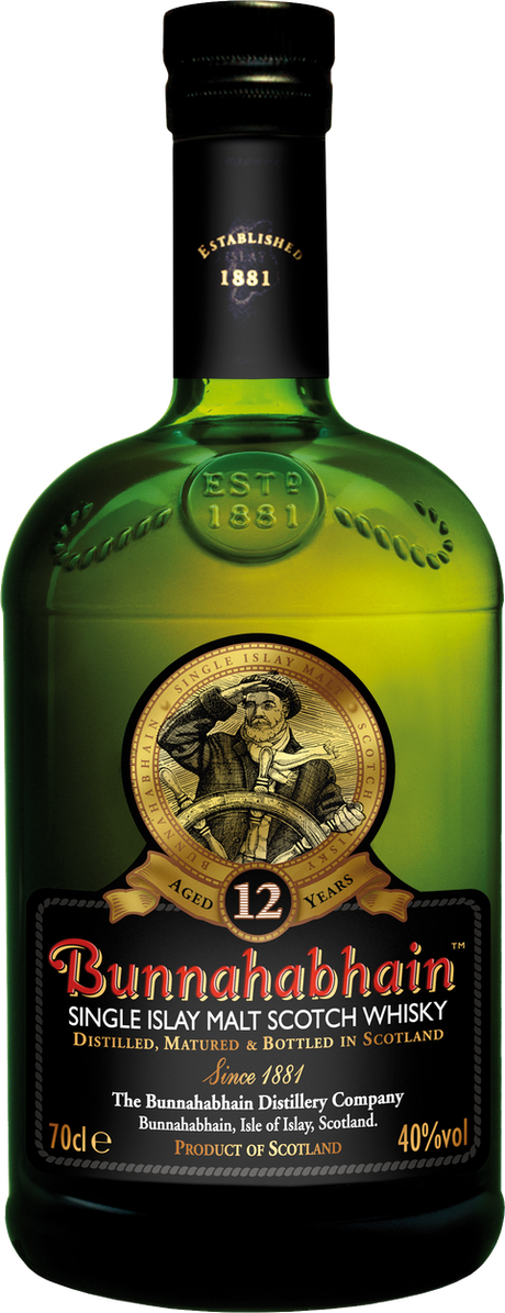 12 years Islay Single Malt Scotch Whisky von BUNNAHABHAIN aus Großbritannien