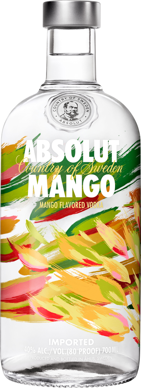 Mango Flavoured Vodka von ABSOLUT aus Schweden