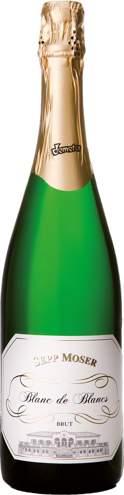 Wein aus Österreich Brut Blanc de Blancs bio 2020 VITIKULTUR MOSER