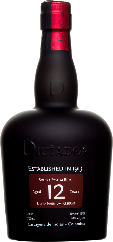 12 años Ultra Premium Reserve Rum von DICTADOR aus Kolumbien