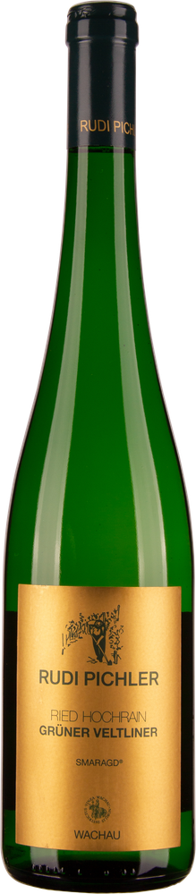 Wein aus Österreich Rarität Grüner Veltliner Smaragd Ried Hochrain Wachau DAC 2017 Glasflasche