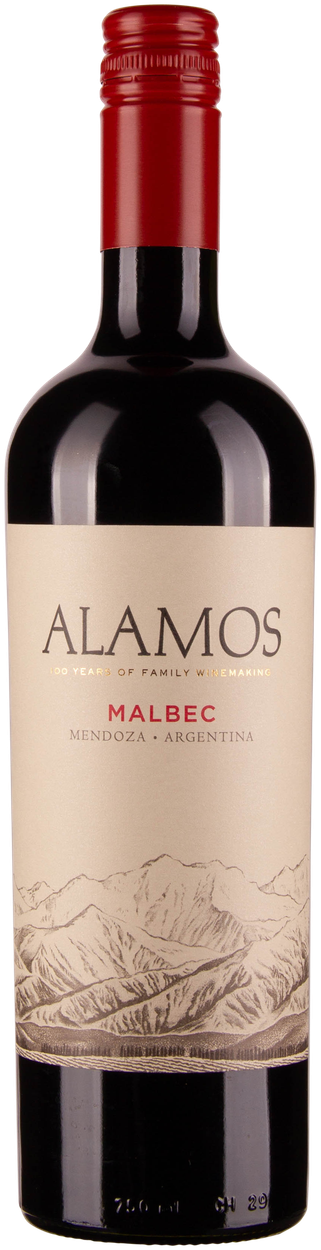 Malbec 2022 von ALAMOS aus Argentinien