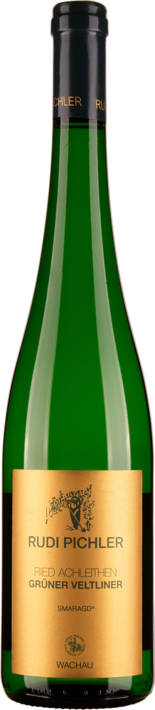 Wein aus Österreich Rarität Grüner Veltliner Smaragd Ried Achleithen Wachau DAC 2016 Glasflasche