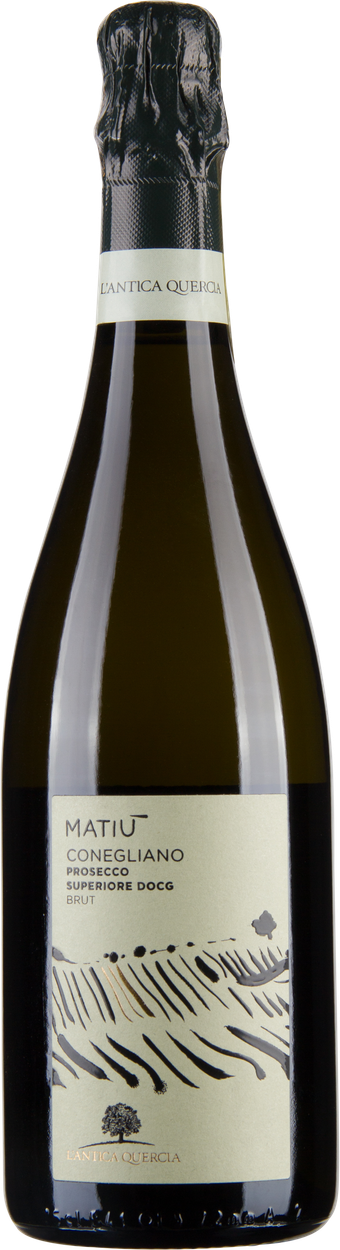 Matiù Prosecco Conegliano Valdobbiadene Superiore DOCG Brut bio von L'ANTICA QUERCIA aus Italien