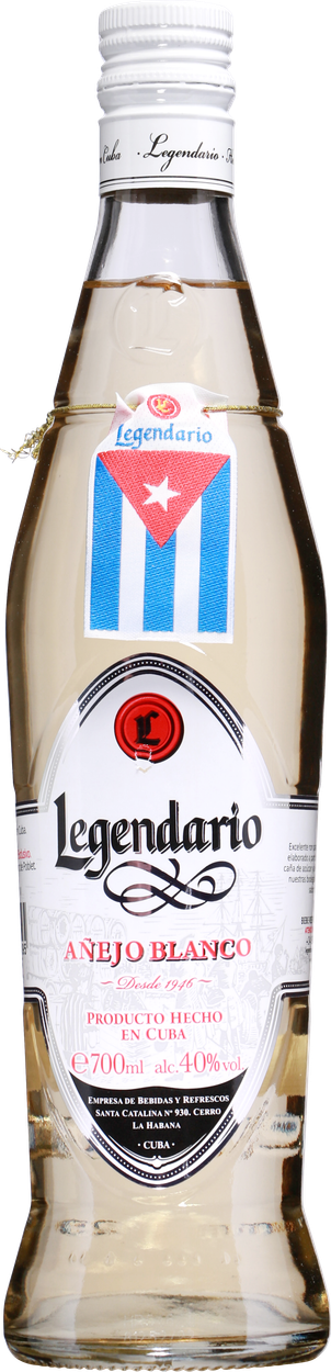 Rum Anejo Blanco von LEGENDARIO aus Kuba