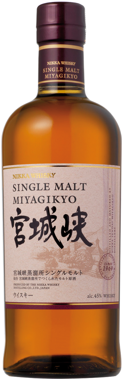 Miyagikyo Single Malt Japanese Whisky von NIKKA aus Japan