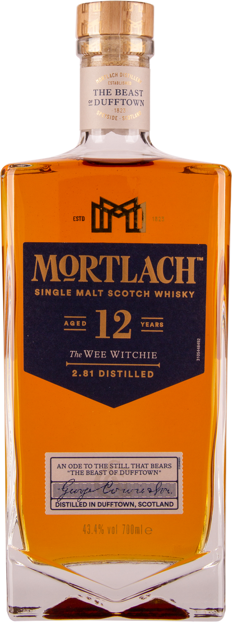 12 years Single Malt Scotch Whisky von MORTLACH aus Großbritannien