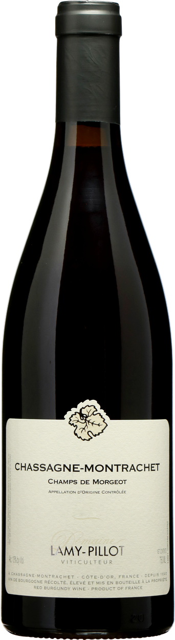 Chassagne-Montrachet rouge Champs de Morgeot 2021 von LAMY - PILLOT aus Frankreich