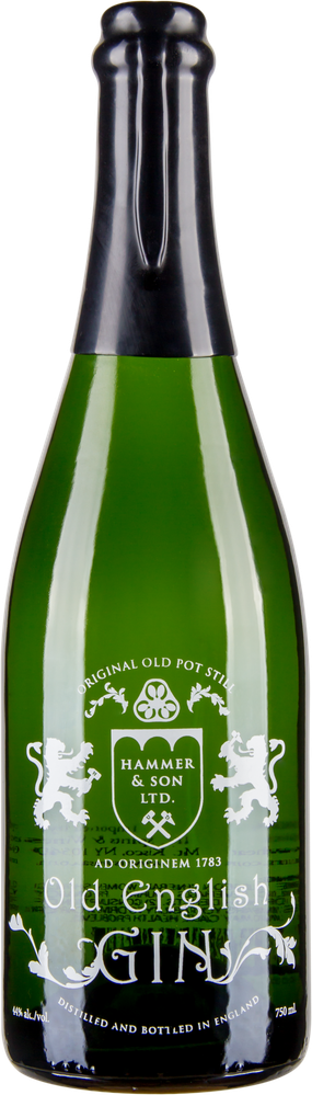 WGroßbritannien Old English Gin HAMMER & SON