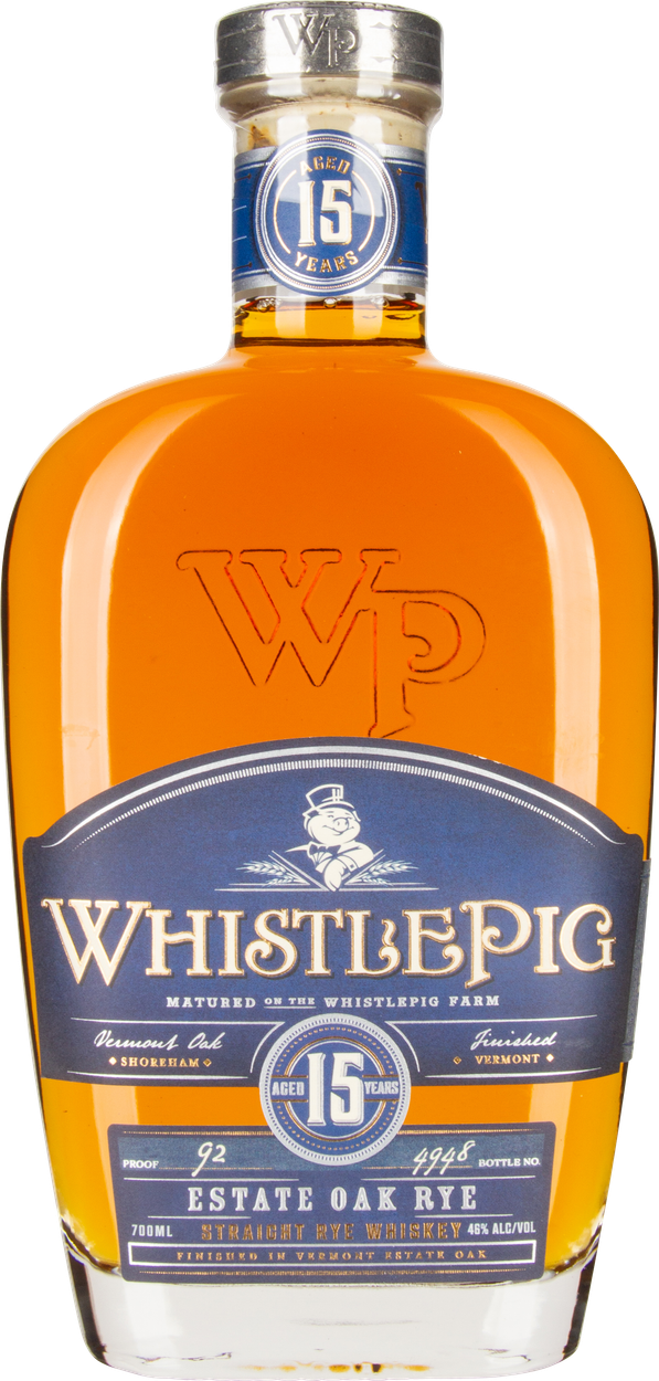 15y Rye Whisky im Geschenkkarton von WHISTLEPIG aus USA