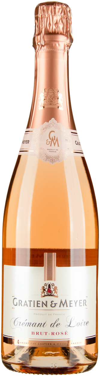 Crémant de Loire Brut Rosé von GRATIEN & MEYER aus Frankreich