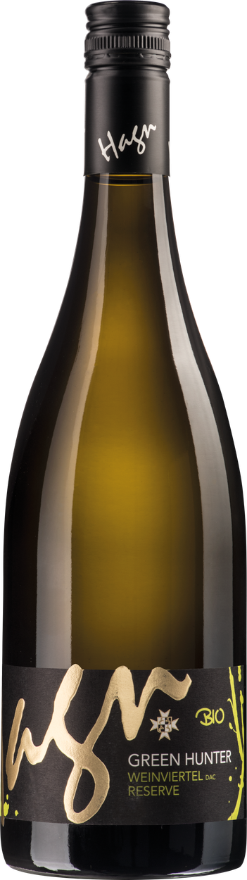 Grüner Veltliner Green Hunter Weinviertel DAC Reserve 2024 von HAGN aus Österreich