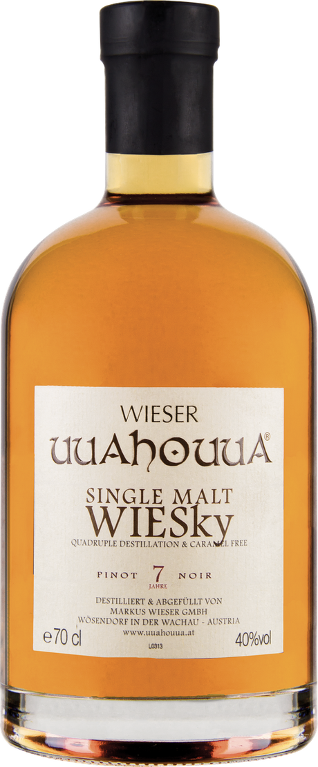 Uuahouua Single Malt Wiesky Pinot Noir von WIESER aus Österreich