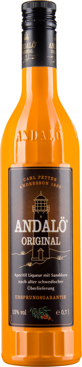 Sanddornlikör von ANDALÖ aus Deutschland