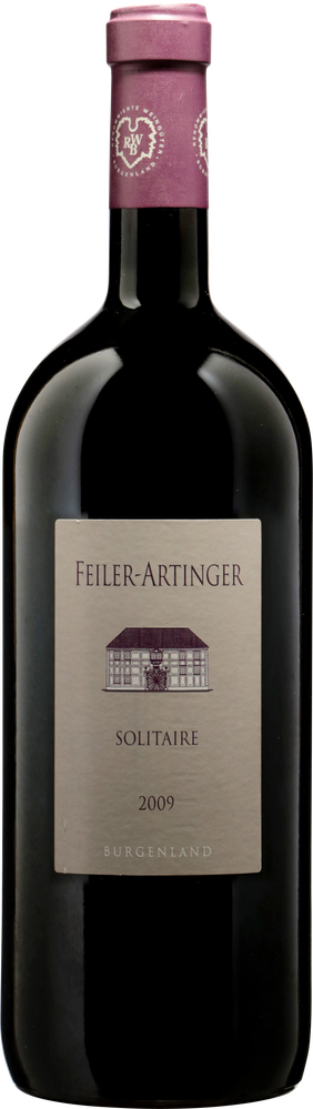 Wein aus Österreich Rarität Solitaire 2011 Glasflasche