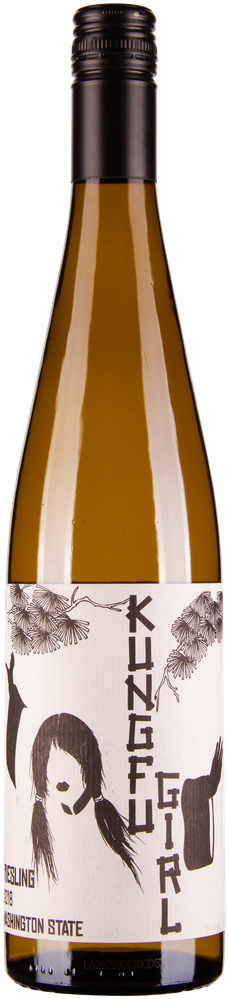 Wein aus USA Riesling Kung Fu Girl 2021 Glasflasche