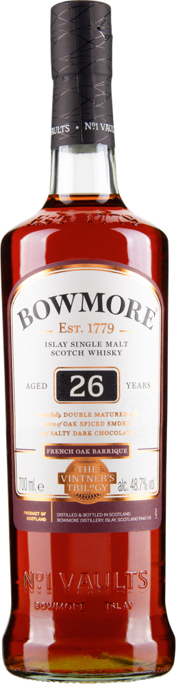 WGroßbritannien 26 years Wine Barrique Cask Islay Single Malt Scotch Whisky