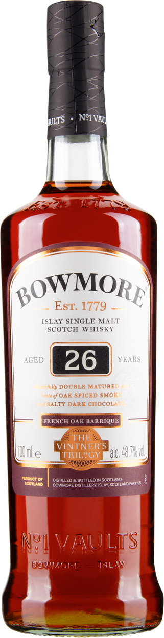 26 years Wine Barrique Cask Islay Single Malt Scotch Whisky von BOWMORE aus Großbritannien