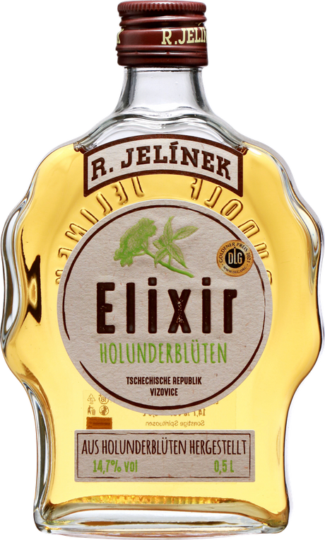 WTschechien Holunderblüten Elixir R.JELINEK