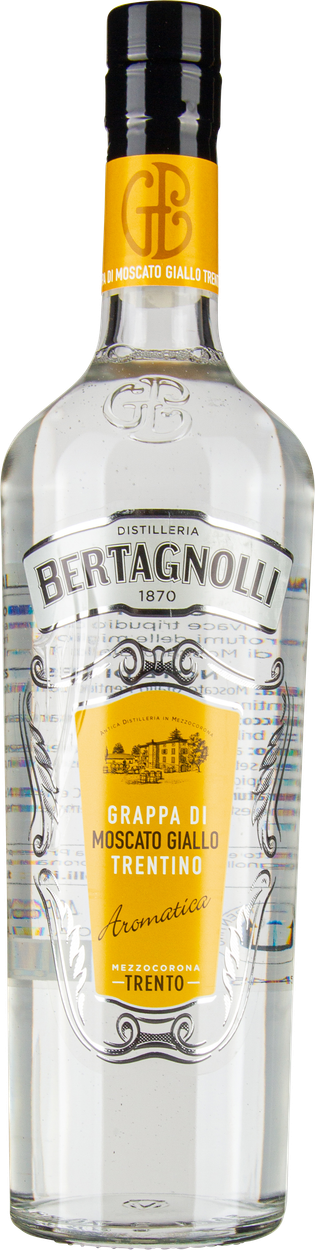 Grappa di Moscato von BERTAGNOLLI aus Italien