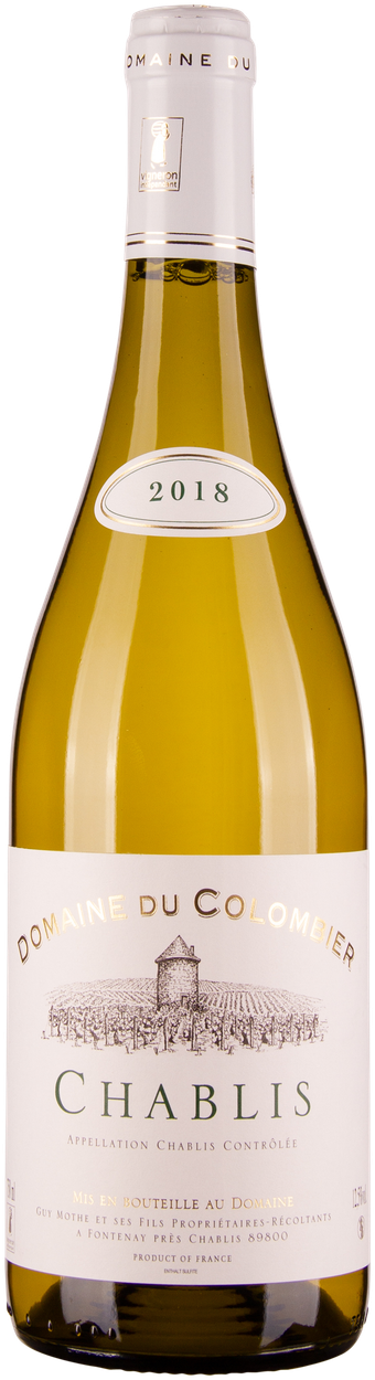 Chablis AC 2022 von DOMAINE DU COLOMBIER aus Frankreich
