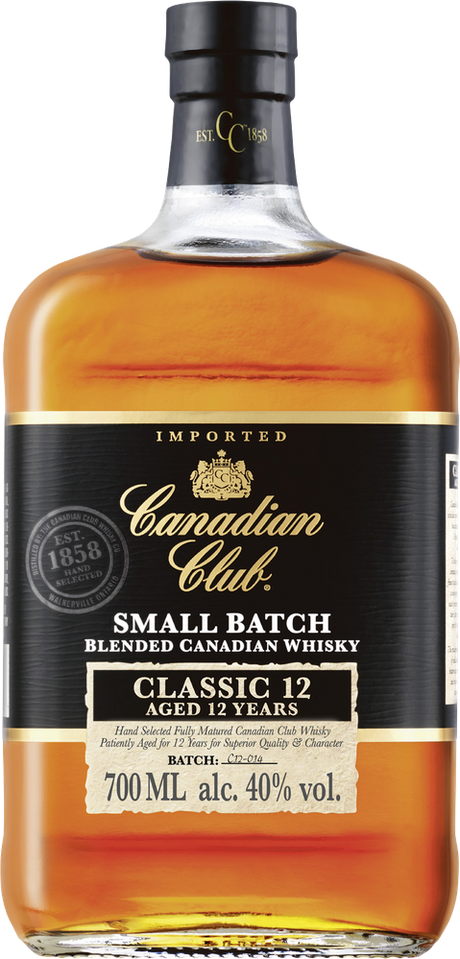 WKanada 12 years Classic Canadian Whisky CANADIAN CLUB